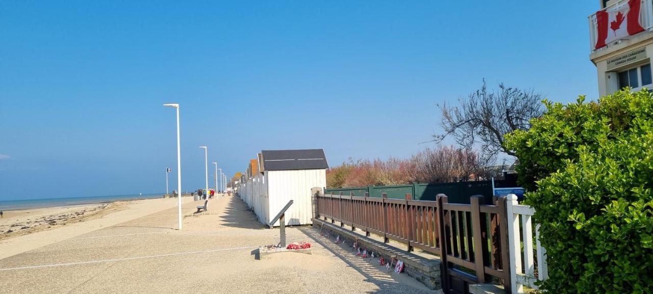 Maison De Vacances Bord De Mer Normandie Plage Du Debarquement Proche Caen Bernières-sur-Mer Kültér fotó