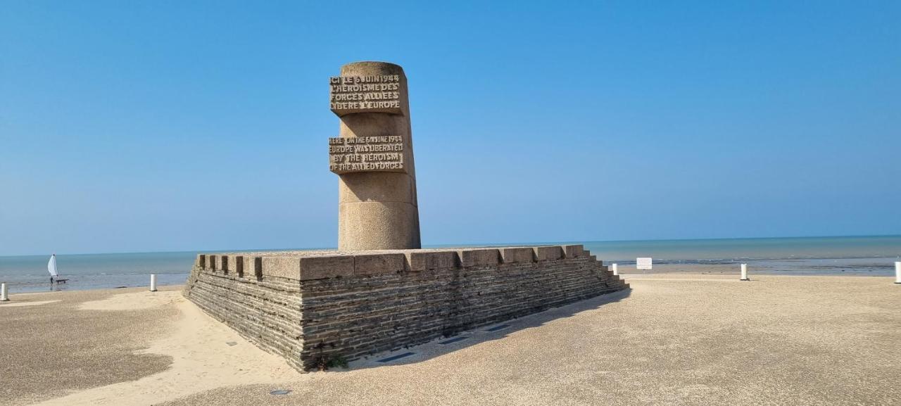 Maison De Vacances Bord De Mer Normandie Plage Du Debarquement Proche Caen Bernières-sur-Mer Kültér fotó